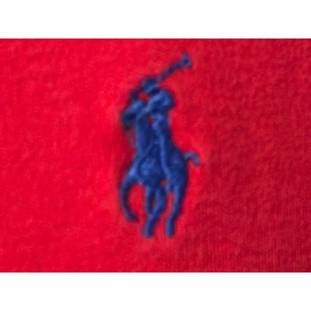 Vintage 80's Polo Ralph Lauren Mens XL Red Short Sleeve Cotton Pony‎ Polo Shirt